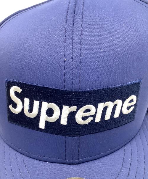 SUPREME（シュプリーム）SUPREME (シュプリーム) New Era (ニューエラ) Ear flap Box Logo ブルー サイズ:7 3/8 (58.7cm）の古着・服飾アイテム