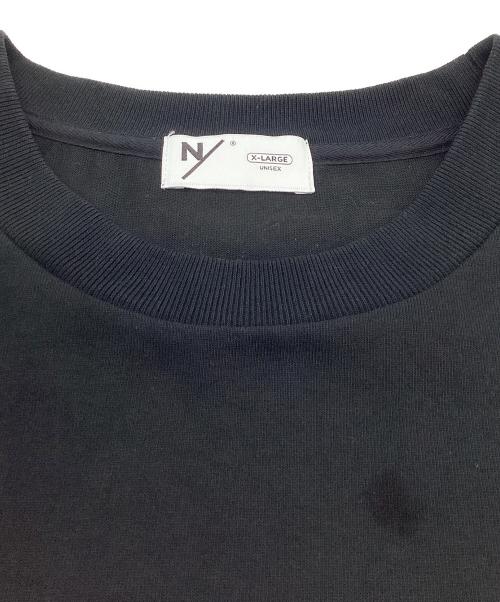 NEUTRALWORKS（ニュートラルワークス）NEUTRALWORKS (ニュートラルワークス) MDJ LONG SLEEVE GRAPHIC CREW ブラック サイズ:XLの古着・服飾アイテム