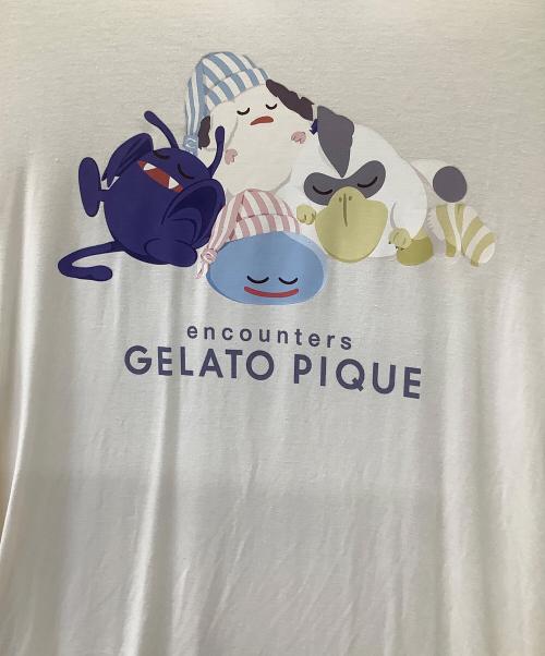 gelato pique（ジェラートピケ）gelato pique (ジェラートピケ) ドラゴンクエスト (ドラゴンクエスト) ドラクエコラボ ホワイト サイズ:Lの古着・服飾アイテム