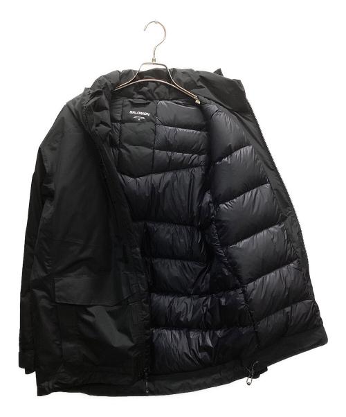 SALOMON（サロモン）SALOMON (サロモン) パトローラーGTXダウンウィンタージャケット ブラック サイズ:Mの古着・服飾アイテム