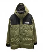 THE NORTH FACEザ ノース フェイス）の古着「マウンテンダウンパーカ―」｜オリーブ