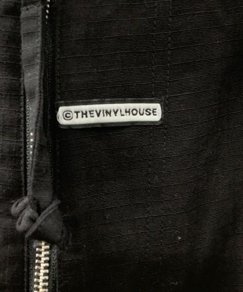 THEVINYLHOUSE（ザ・ヴァイナルハウス）THEVINYLHOUSE (ザ・ヴァイナルハウス) オープンダブルニーパンツ ブラック サイズ:Mの古着・服飾アイテム