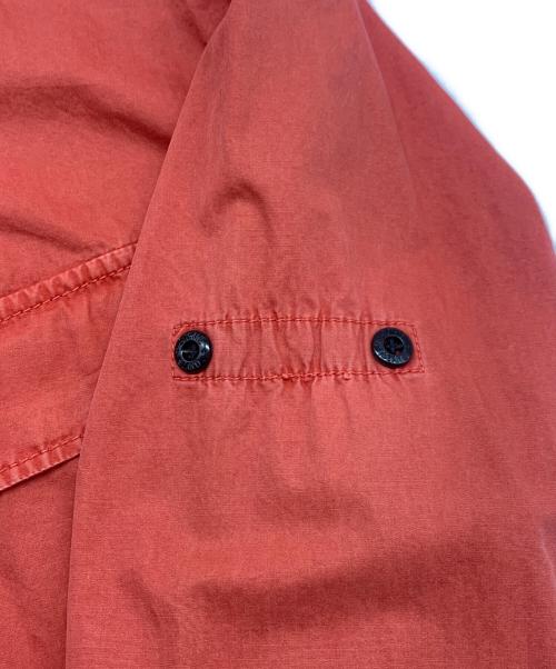 STONE ISLAND（ストーンアイランド）STONE ISLAND (ストーンアイランド) シャツジャケット レッド サイズ:Mの古着・服飾アイテム