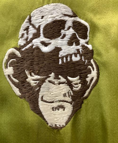 サイカイ（サイカイ）サイカイ (サイカイ) リーバーシブルスカジャン 黄緑 サイズ:Mの古着・服飾アイテム