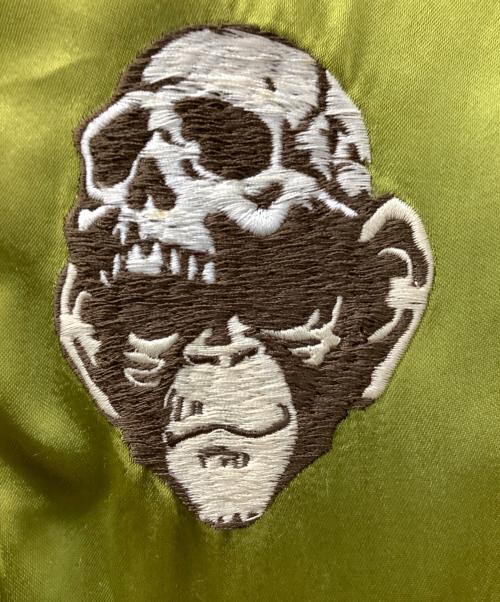 サイカイ（サイカイ）サイカイ (サイカイ) リーバーシブルスカジャン 黄緑 サイズ:Mの古着・服飾アイテム