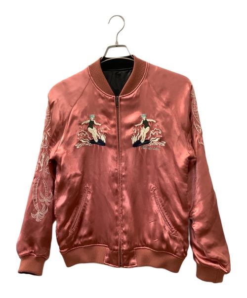 AVIREX（アヴィレックス）AVIREX (アヴィレックス) リバーシルスカジャン ピンク サイズ:Mの古着・服飾アイテム