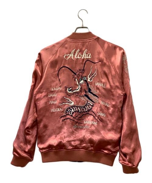 AVIREX（アヴィレックス）AVIREX (アヴィレックス) リバーシルスカジャン ピンク サイズ:Mの古着・服飾アイテム