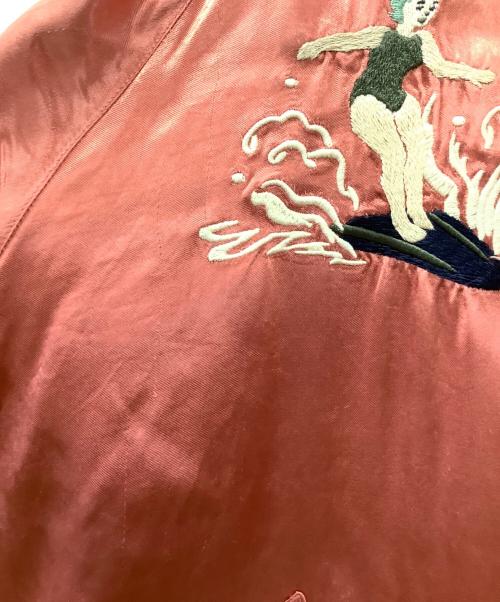AVIREX（アヴィレックス）AVIREX (アヴィレックス) リバーシルスカジャン ピンク サイズ:Mの古着・服飾アイテム