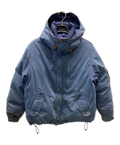 THE NORTHFACE PURPLELABEL（ザ・ノースフェイス パープルレーベル）THE NORTHFACE PURPLELABEL (ザ・ノースフェイス パープルレーベル) マウンテンショートダウンジャケット インディゴ ネイビー サイズ:Mの古着・服飾アイテム