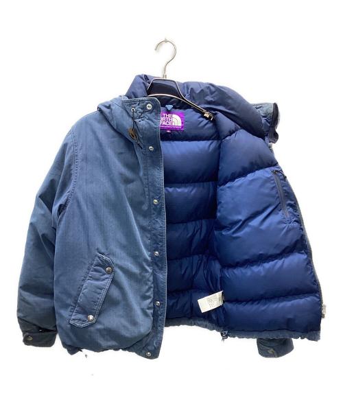 THE NORTHFACE PURPLELABEL（ザ・ノースフェイス パープルレーベル）THE NORTHFACE PURPLELABEL (ザ・ノースフェイス パープルレーベル) マウンテンショートダウンジャケット インディゴ ネイビー サイズ:Mの古着・服飾アイテム