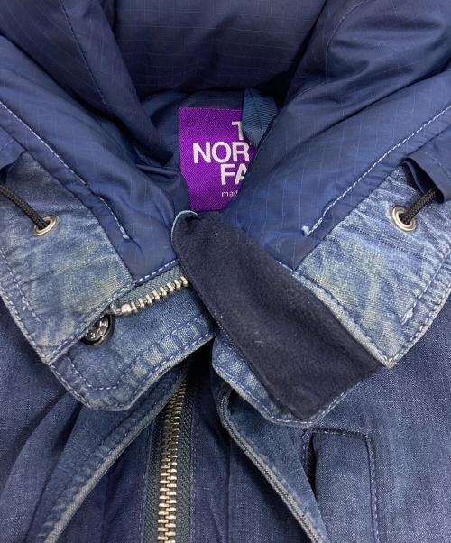 THE NORTHFACE PURPLELABEL（ザ・ノースフェイス パープルレーベル）THE NORTHFACE PURPLELABEL (ザ・ノースフェイス パープルレーベル) マウンテンショートダウンジャケット インディゴ ネイビー サイズ:Mの古着・服飾アイテム