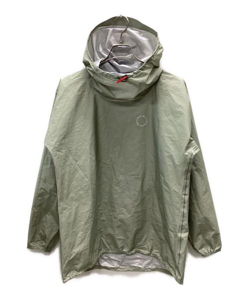 山と道（ヤマトミチ）山と道 (ヤマトミチ) オールウェザーフーディ ライトグレー サイズ:Mの古着・服飾アイテム