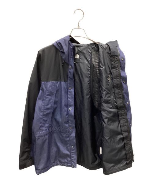 THE NORTH FACE（ザ ノース フェイス）THE NORTH FACE (ザ ノース フェイス) マウンテンライトデニムジャケット ネイビー サイズ:Lの古着・服飾アイテム