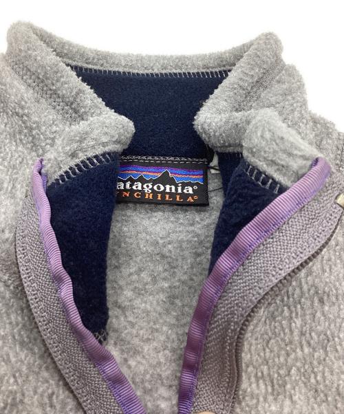 Patagonia（パタゴニア）Patagonia (パタゴニア) シンチラフリースベスト グレー サイズ:Mの古着・服飾アイテム