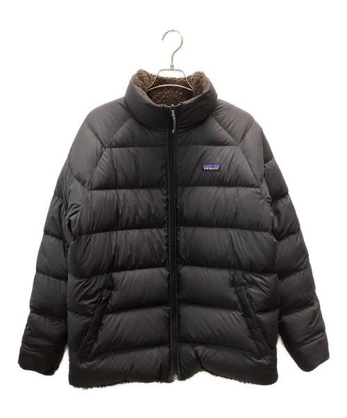Patagonia（パタゴニア）Patagonia (パタゴニア) リバーシブル・サイレント・ダウン・ジャケット ブラック サイズ:Lの古着・服飾アイテム