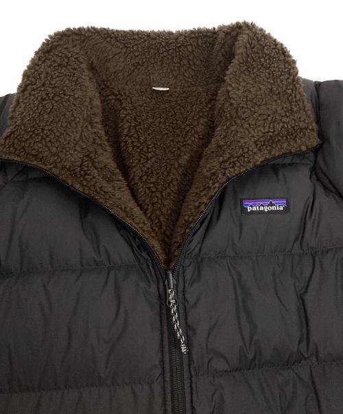 Patagonia（パタゴニア）Patagonia (パタゴニア) リバーシブル・サイレント・ダウン・ジャケット ブラック サイズ:Lの古着・服飾アイテム