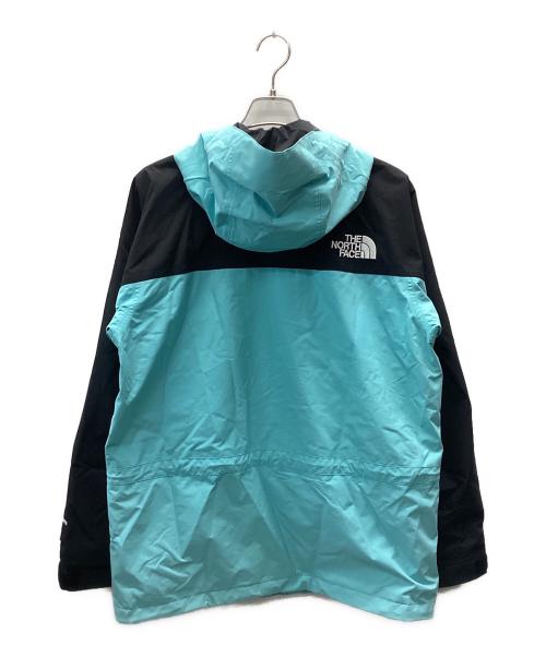 THE NORTH FACE（ザ ノース フェイス）THE NORTH FACE (ザ ノース フェイス) マウンテンライトジャケット スカイブルー×ブラック サイズ:XLの古着・服飾アイテム