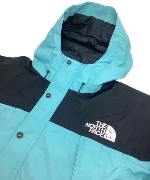 THE NORTH FACE（ザ ノース フェイス）THE NORTH FACE (ザ ノース フェイス) マウンテンライトジャケット スカイブルー×ブラック サイズ:XLの古着・服飾アイテム