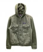 Patagoniaパタゴニア）の古着「Better Sweater Hybrid Hoody」｜グリーン