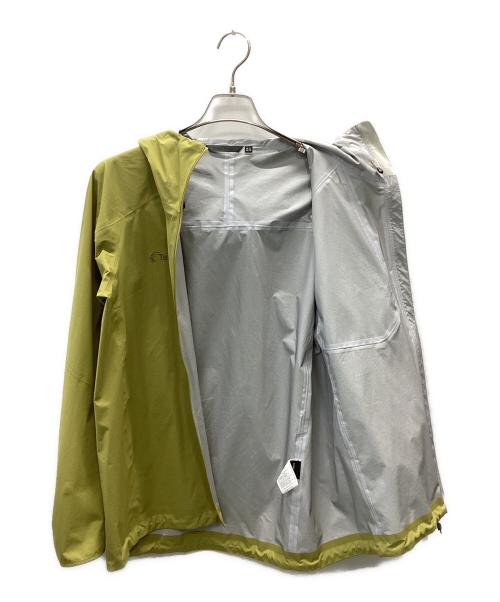 Teton Bros（ティートンブロス）Teton Bros (ティートンブロス) フェザー レイン ジャケット イエロー サイズ:Sの古着・服飾アイテム
