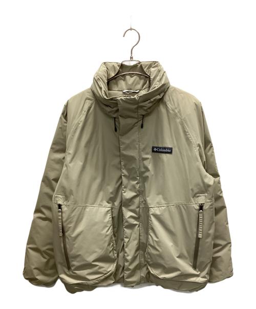 Columbia（コロンビア）Columbia (コロンビア) コーブトゥーストリームダウンジャケット ベージュ サイズ:XLの古着・服飾アイテム