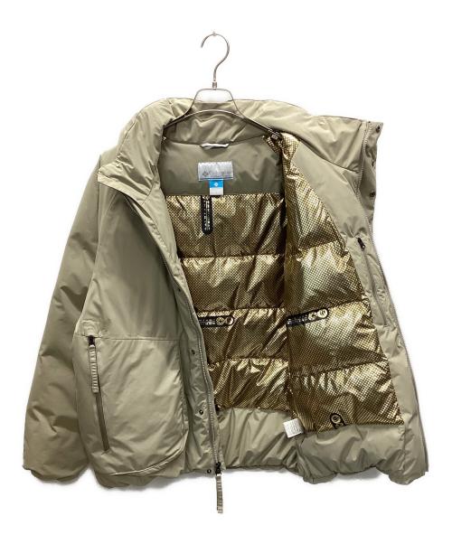 Columbia（コロンビア）Columbia (コロンビア) コーブトゥーストリームダウンジャケット ベージュ サイズ:XLの古着・服飾アイテム