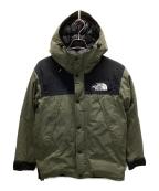THE NORTH FACEザ ノース フェイス）の古着「マウンテンダウンジャケット」｜オリーブ