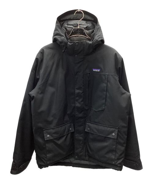 Patagonia（パタゴニア）Patagonia (パタゴニア) TOPLEY JKT ロゴデザイン ダウンジャケット ブラック サイズ:Lの古着・服飾アイテム