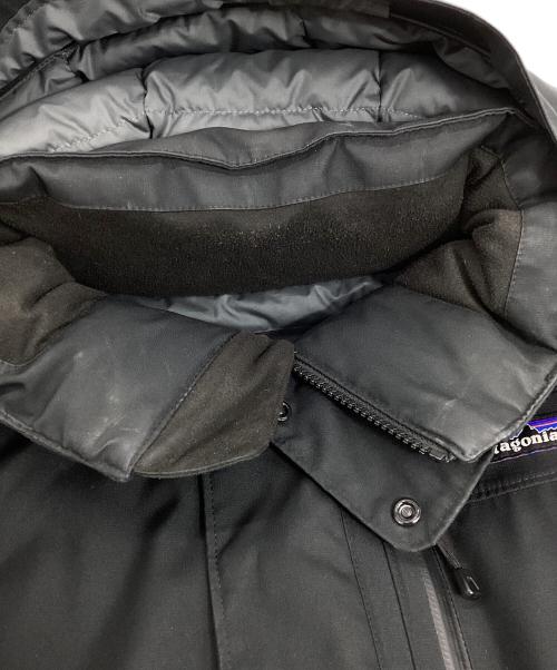 Patagonia（パタゴニア）Patagonia (パタゴニア) TOPLEY JKT ロゴデザイン ダウンジャケット ブラック サイズ:Lの古着・服飾アイテム