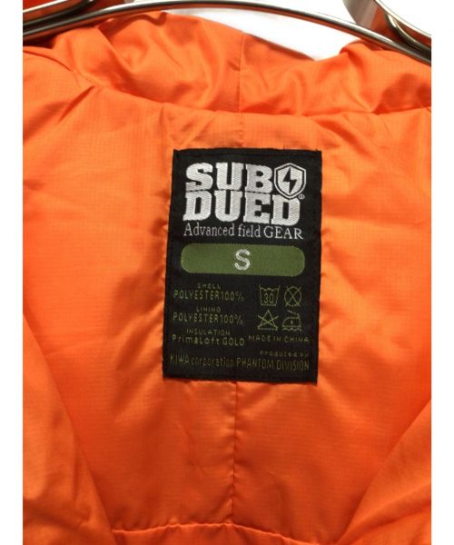 SUBDUED（サブデュード）SUBDUED (サブデュード) アンブッシュジャケット オレンジ サイズ:Sの古着・服飾アイテム
