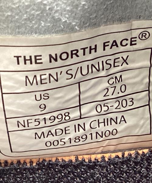 THE NORTH FACE（ザ ノース フェイス）THE NORTH FACE (ザ ノース フェイス) ベロニシティ ニット グレー サイズ:27cmの古着・服飾アイテム