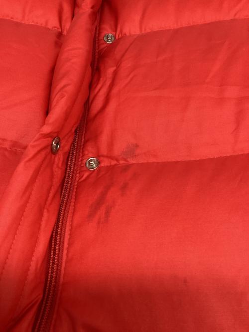 MONCLER（モンクレール）MONCLER (モンクレール) ダウンジャケット レッド サイズ:Mの古着・服飾アイテム