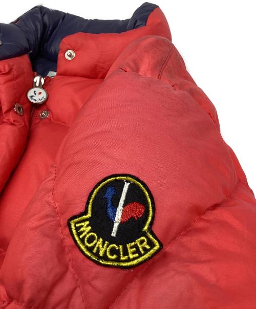 MONCLER（モンクレール）MONCLER (モンクレール) ダウンジャケット レッド サイズ:Mの古着・服飾アイテム