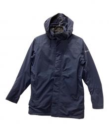 OROS（オロス）の古着「フーデットジャケット」｜ネイビー