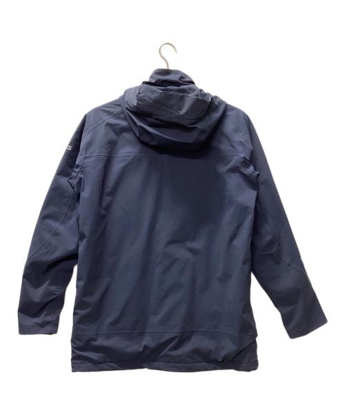 OROS（オロス）OROS (オロス) フーデットジャケット ネイビー サイズ:Mの古着・服飾アイテム