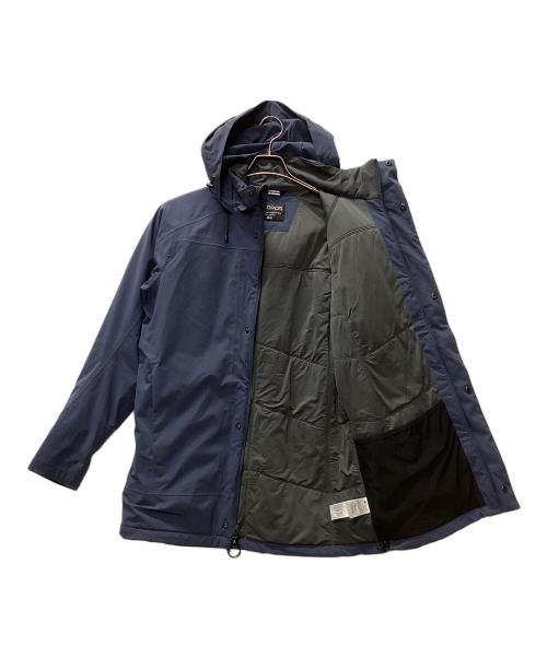 OROS（オロス）OROS (オロス) フーデットジャケット ネイビー サイズ:Mの古着・服飾アイテム