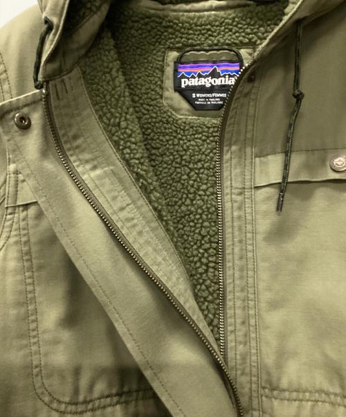 Patagonia（パタゴニア）Patagonia (パタゴニア) インサレーテッド プレーリー ドーン パーカ オリーブ サイズ:S WOMENSの古着・服飾アイテム