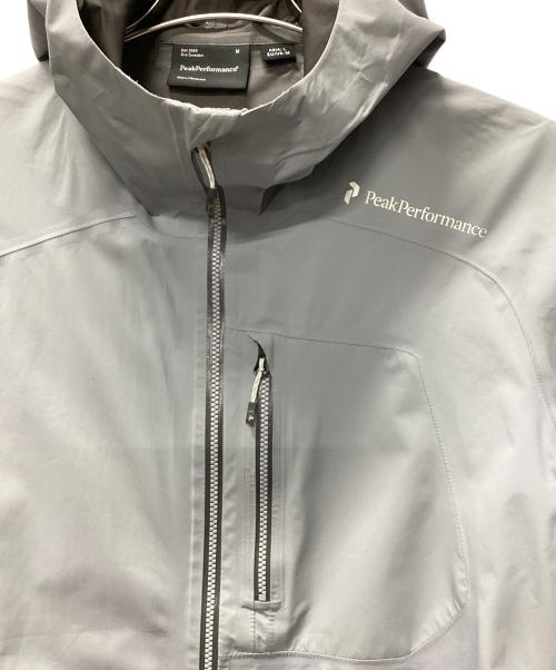 Peak Performance（ピーク・パフォーマンス）Peak Performance (ピーク・パフォーマンス) Hydro Jacket グレー サイズ:Mの古着・服飾アイテム