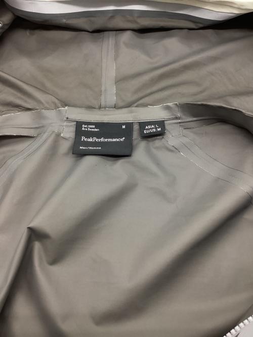 Peak Performance（ピーク・パフォーマンス）Peak Performance (ピーク・パフォーマンス) Hydro Jacket グレー サイズ:Mの古着・服飾アイテム