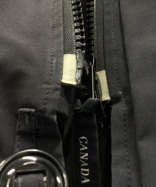 CANADA GOOSE（カナダグース）CANADA GOOSE (カナダグース) ジャスパーパーカー ブラック サイズ:Mの古着・服飾アイテム