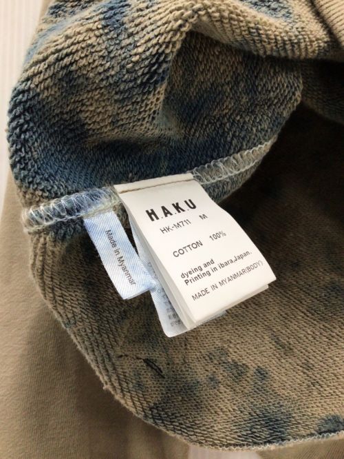 HAKU MOUNTAIN SUPPLY（ハク マウンテン サプライ）HAKU MOUNTAIN SUPPLY (ハク マウンテン サプライ) neru design works (ネルデザインワークス) アウトドアウェア(シャツ) ブラウン サイズ:Mの古着・服飾アイテム