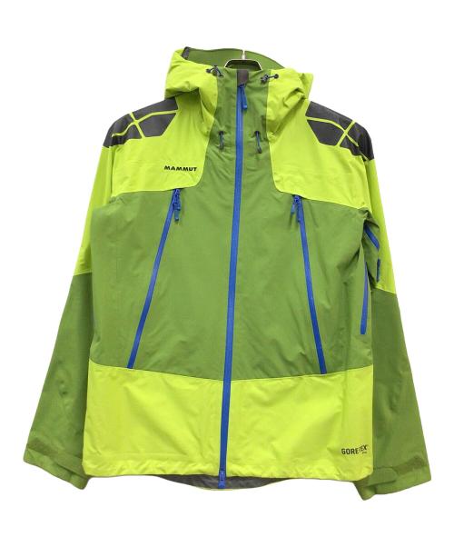 MAMMUT（マムート）MAMMUT (マムート) アルバロンジャケット 黄緑 サイズ:XLの古着・服飾アイテム
