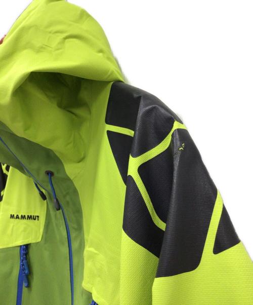 MAMMUT（マムート）MAMMUT (マムート) アルバロンジャケット 黄緑 サイズ:XLの古着・服飾アイテム