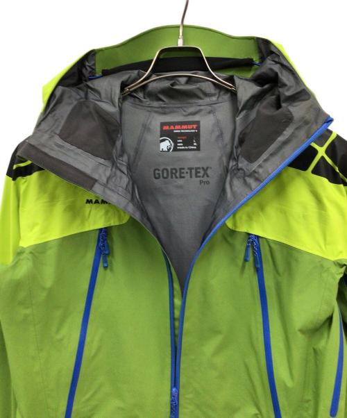 MAMMUT（マムート）MAMMUT (マムート) アルバロンジャケット 黄緑 サイズ:XLの古着・服飾アイテム