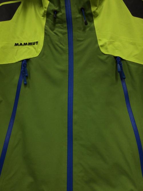 MAMMUT（マムート）MAMMUT (マムート) アルバロンジャケット 黄緑 サイズ:XLの古着・服飾アイテム