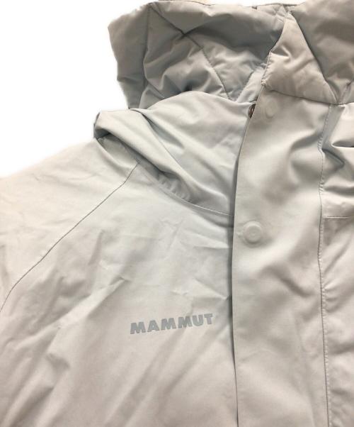 MAMMUT（マムート）MAMMUT (マムート) ZUN HS Thermo Hooded Parka AF ライトグレー サイズ:Mの古着・服飾アイテム