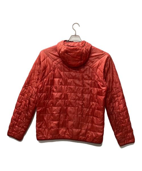 Patagonia（パタゴニア）Patagonia (パタゴニア) マイクロ・パフ・フーディー レッド サイズ:Mの古着・服飾アイテム