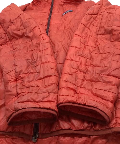Patagonia（パタゴニア）Patagonia (パタゴニア) マイクロ・パフ・フーディー レッド サイズ:Mの古着・服飾アイテム
