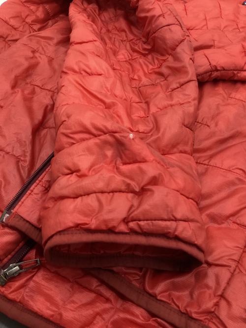 Patagonia（パタゴニア）Patagonia (パタゴニア) マイクロ・パフ・フーディー レッド サイズ:Mの古着・服飾アイテム