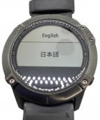 GARMINガーミン）の古着「fenix 6X Sapphire Black DLC」｜ブラック